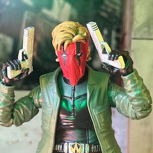 Cold Cash "the Swindler" Modern Design 1:12 Custom Head Sculpt (Unfinished, Made to Order)