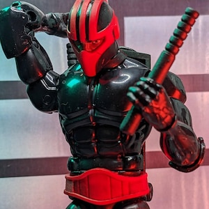 Battle Baton Version 1 Set 1:12 Toy Accessory (Unfinished, Made to Order)
