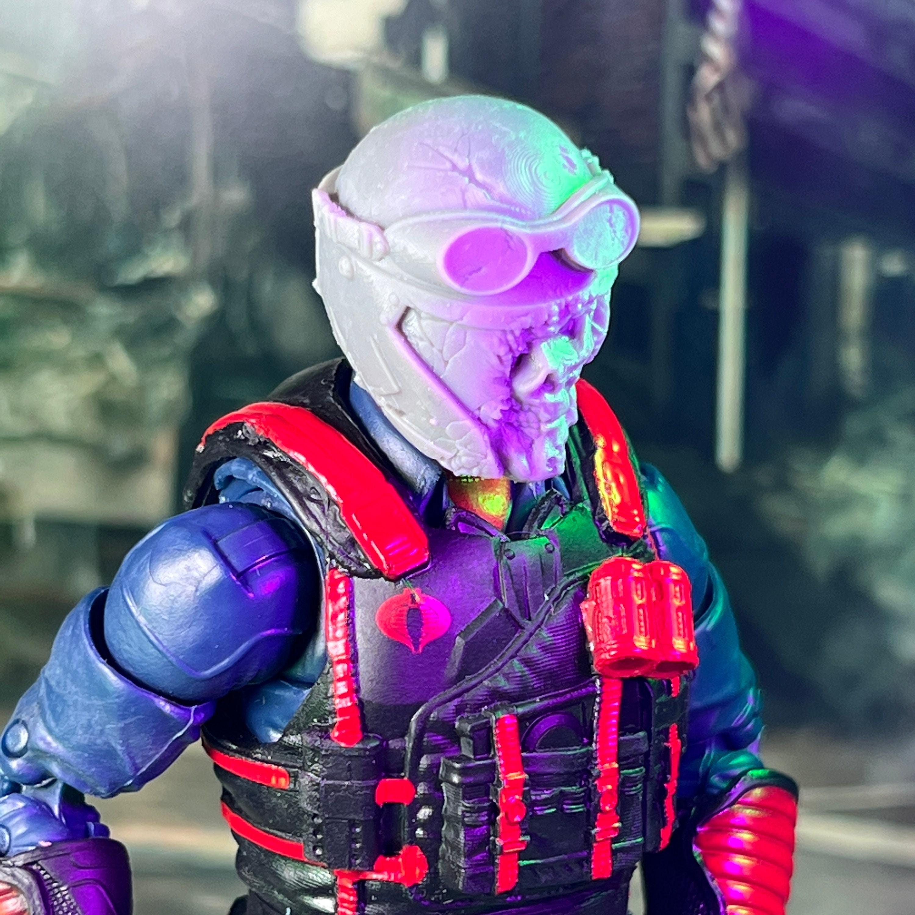 Snakebite Infantry Zombie Subject Gamma Custom 3D Printed Head Sculpt ...