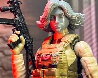 ラットパトロール司令官 3D プリントヘッドスカルプト (未完成、オーダーメイド)