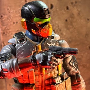 Accesorio de juguete Colt M1911 Colt Officer's Model APC a escala 1:12 (sin terminar, hecho a pedido)