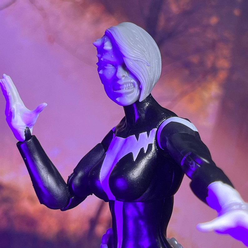 Nightmare Mutant Spider Queen Custom 3d Printed Head Sculpt (unfinished ...