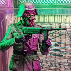 MP40 WW2 Era German SMG 1:12 Toy Accessory (Unfinished, Made to Order)