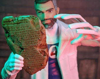 Sumerian Tablet of the Apocalypse Cursed Item & Relic 1:12 Toy Accessory