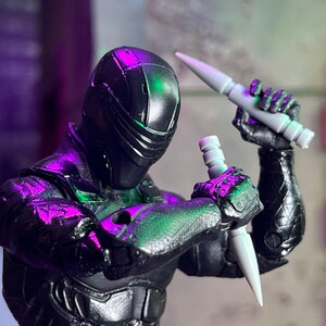 Daywalker Silver Vampire Hunter Stakes -Set of 2- 1:12 Scale Toy Accessory (Unfinished, Made to Order) image 2