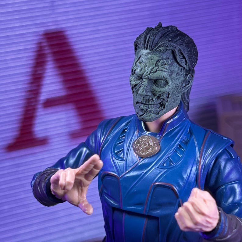 Zombie Dr. Defender Custom 3D Printed Head Sculpt (unfinished, Made to ...