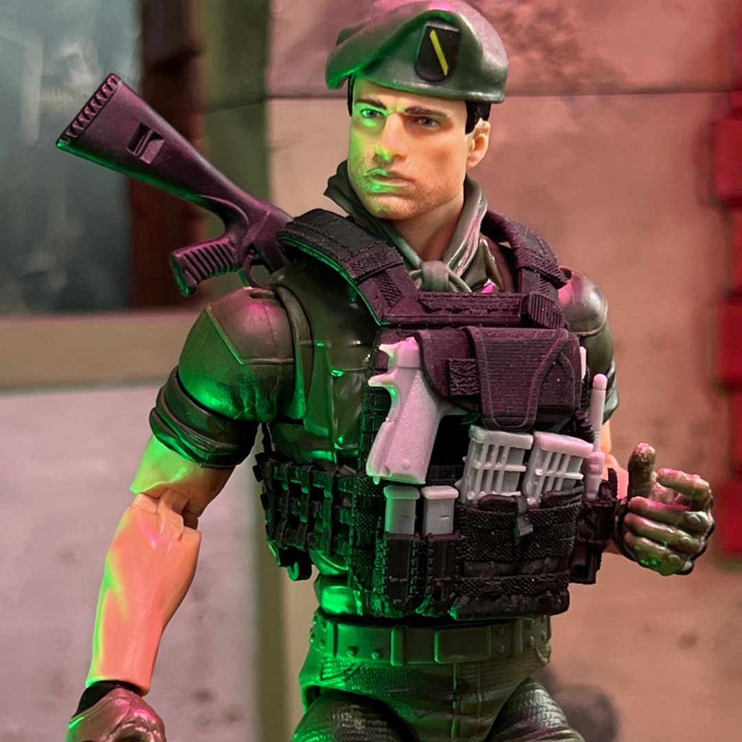 Marvel Point Man Model MB Strike Pointman Vest --loaded-- Shotgun Sold Separately-- 1:12 ...
