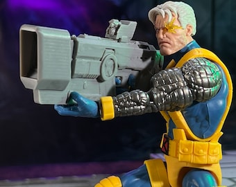 Accesorio de juguete Fusion Cannon para Future Warrior a escala 1:12 (sin terminar, hecho a pedido)