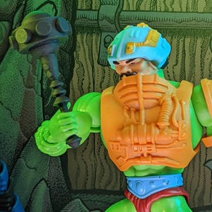 Quartermaster War Mace v2 MOTU Origins Scale Toy Accessory (Unfinished, Made to Order)
