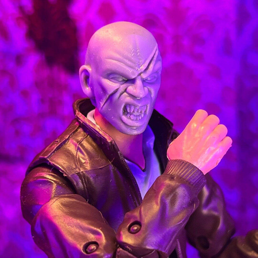 Vampyre #2 Battle Damage 3D Printed Head Sculpt (unfinished, Made to ...