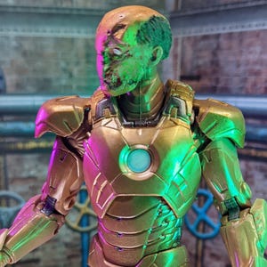 Zombie Iron Hero Custom 3D Printed Head Sculpt (unfinished, Made to ...