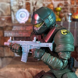 Accesorio de juguete estándar a escala 1:12 MB AR-15 PDW (sin terminar, hecho a pedido)