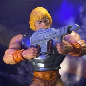 Classic Eternian Laser Rifle MOTU Origins Scale Toy Accessory (Unfinished, Made to Order)