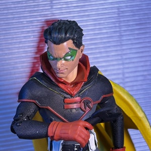 Son Of the Bat Sidekick Custom 3D Printed Head Sculpt (Unfinished, Made to Order)