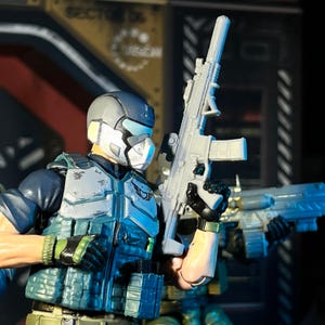 Scar L Ultralight Raider Rifle 1:12 or 1/18 Toy Accessory (Unfinished, Made to Order) image 2