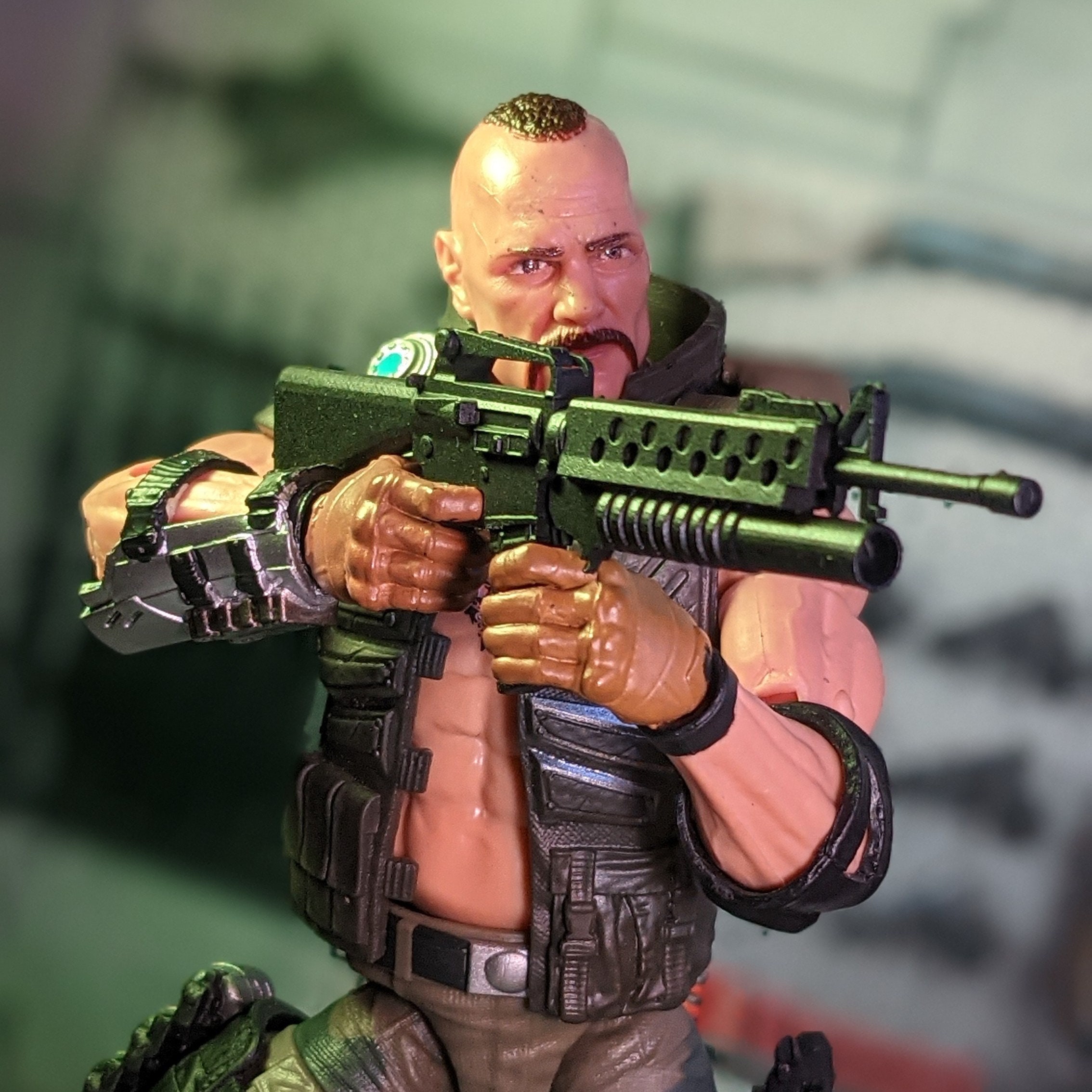 M16 と M203 グレネード ランチャー 1:12 スケール おもちゃ M16 と M203 グレネード ランチャー 1:12 スケール おもちゃ