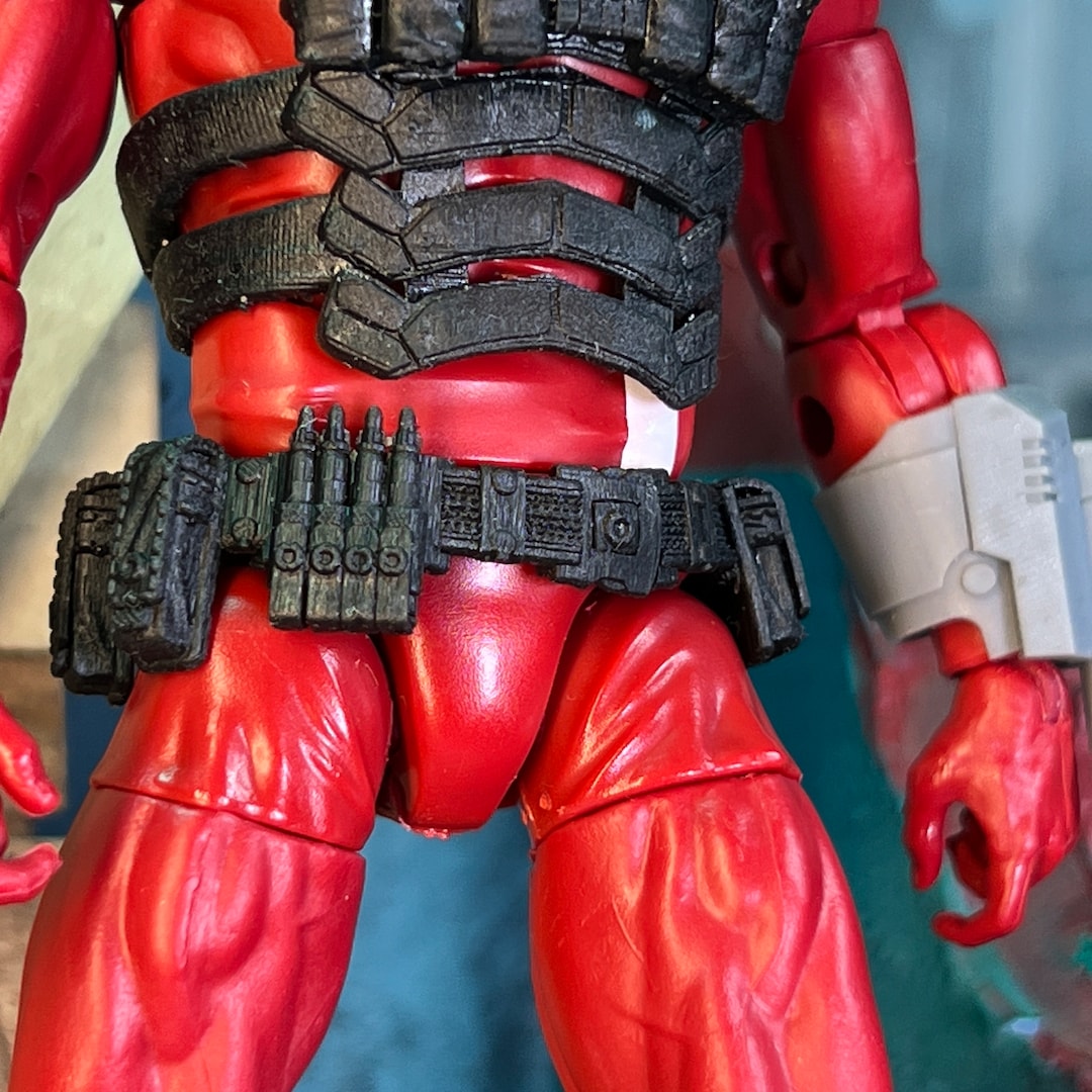 Task Force Belt Task Force X Sharpshooter Belt 3d Printed 1:12 Flex Resin Wearable ...