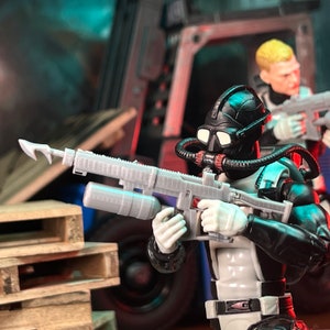 High Velocity Riptide Barbed Harpoon Launcher 1:12 Toy Accessory (Unfinished, Made to Order)