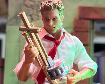 Escultura de cabeza impresa en 3D personalizada de Holy Shotgun (sin terminar, hecha a pedido)