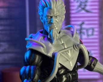 Escultura de cabeza impresa en 3D de Hunter Killer Prime (SOLO cabeza, sin terminar, hecha a pedido)