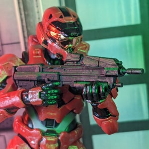 Spartan Inspired MA37 Assault Rifle Toy Accessory (Unfinished, Made to Order)