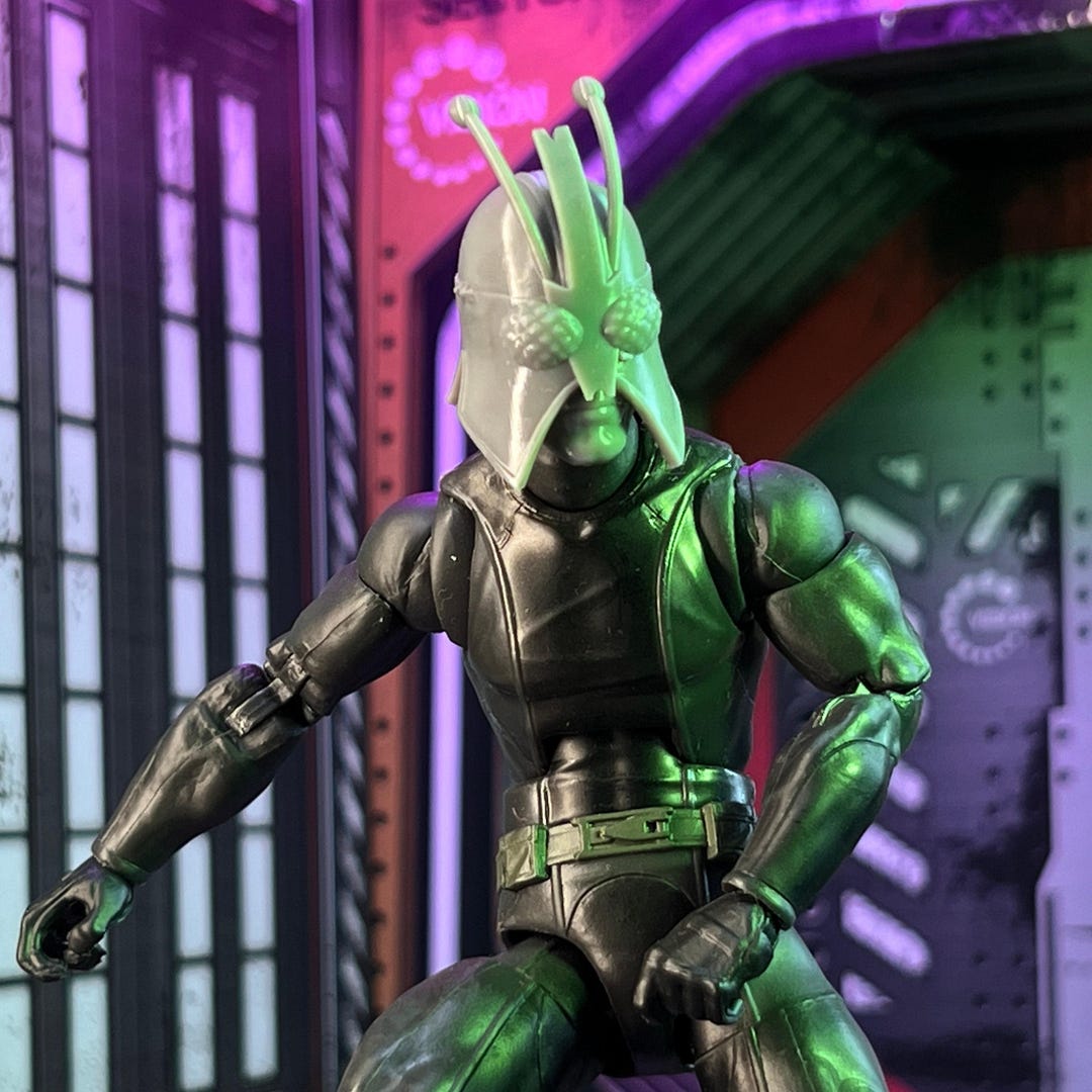 Micro Insect Hero 1:12 Custom Head Sculpt (unfinished, Made to Order ...