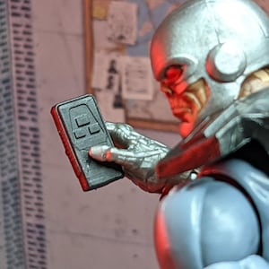 Geiger Counter/Scanner Handheld Tech Device 1:12 Toy Accessory (Unfinished, Made to Order)