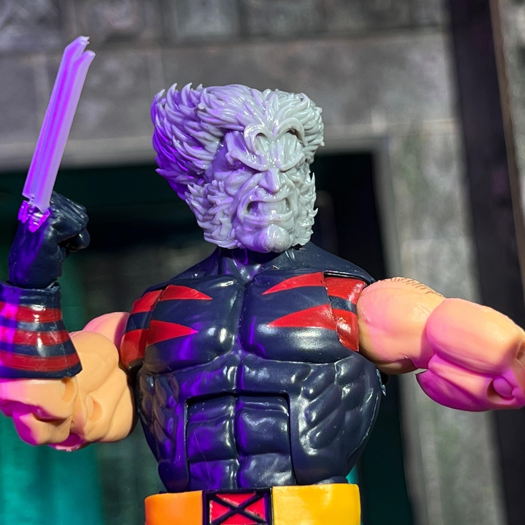 Unmasked Berserker Weapon 10 -GROWL- Head Sculpt (unfinished, Made to ...