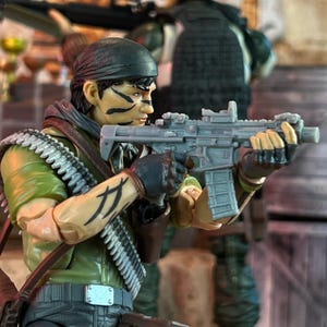 Accesorio de juguete MB AR-15 PDW Reflex a escala 1:12 (sin terminar, hecho a pedido)