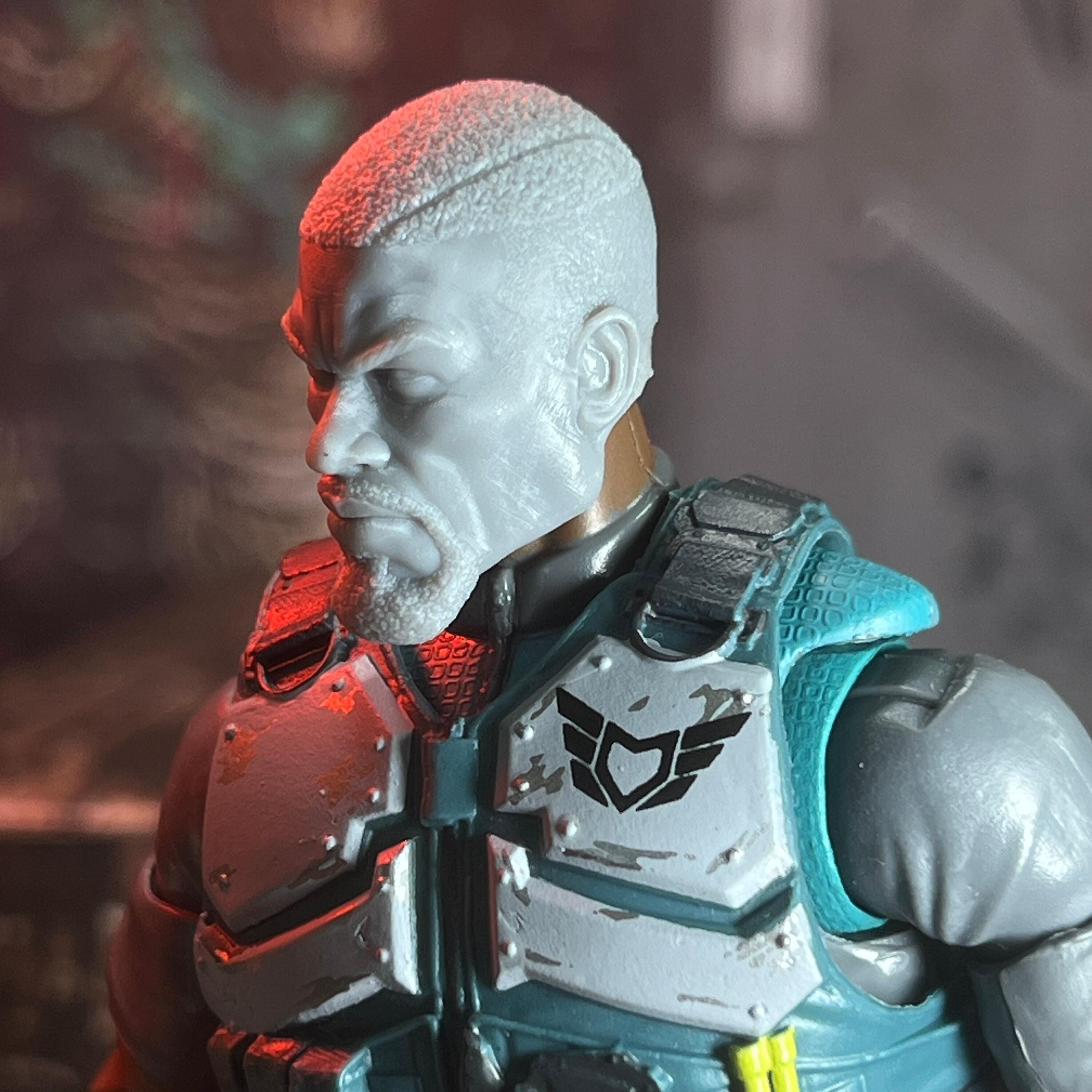 Eric Brooks Daywalker 3D Printed Head Sculpt (unfinished, Made to Order ...