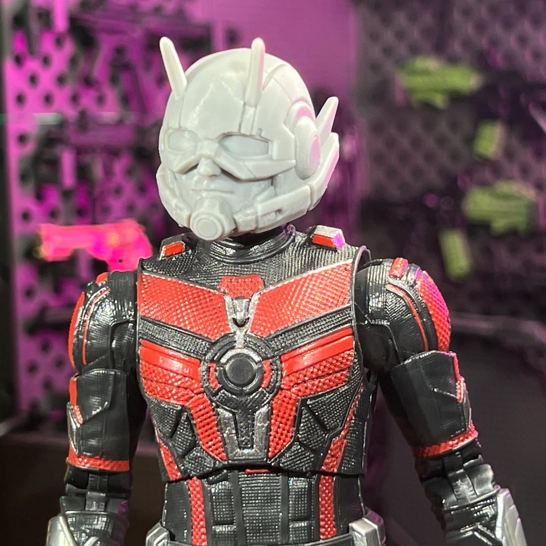 Redeemed Insect Hero 3D Printed Head Sculpt (head ONLY, No Paint, Ships ...