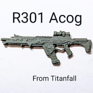 R301 Acog Scope "Near Future" AR 1:12 Scale Toy Accessory (Unfinished, Made to Order)