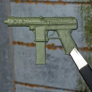 Tec-9 Standard 1:12 Scale Toy Accessory (Unfinished, Made to Order)