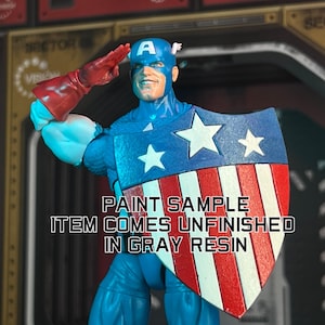 Classic Patriotic Tri-Point Heater Shield 1:12 Toy Accessory (Unfinished, Made to Order)