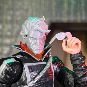 Cursed Rider Ex Spirit of Vengeance Esclusiva scultura della testa stampata in 3D (set da 3 pezzi, incompiuta, realizzata su ordinazione, SOLO TESTA)
