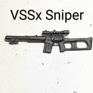 VSSx Sniper Maßstab 1:12 Spielzeugzubehör (unfertige Produktion)