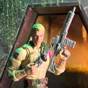 MB MCX Z1 Spear Collimator Magnifier Assault Rifle 1:12 Scale Toy Accessory (Unfinished, Made to Order)