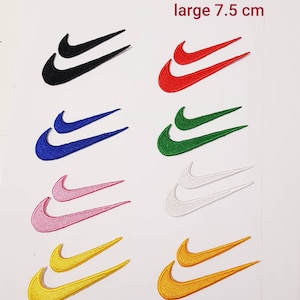 nike swoosh leather patch