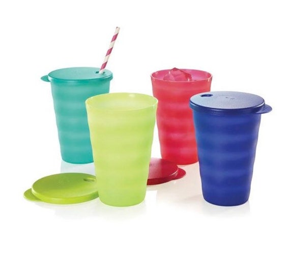 Tupperware Tumbler Set 16 Oz. Etsy
