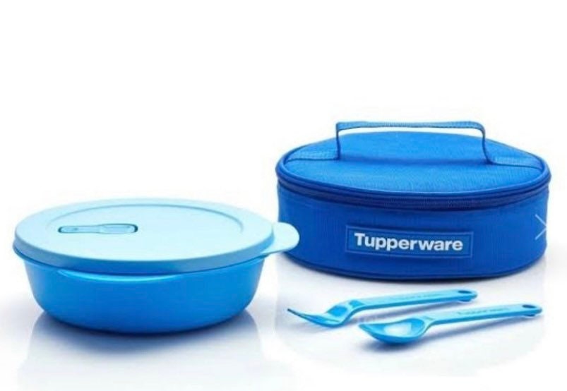 Brand New TUPPERWARE Crystalwave® Vented Container Orange Lunch Picnic