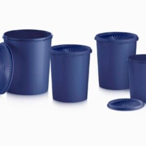 Tupperware Vintage Canister Set 4-piece