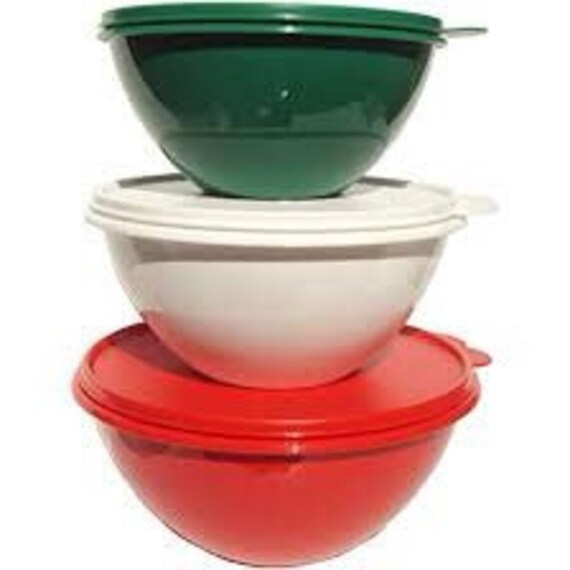 Tupperware Wonderlier 3pc. Bowl Set Etsy