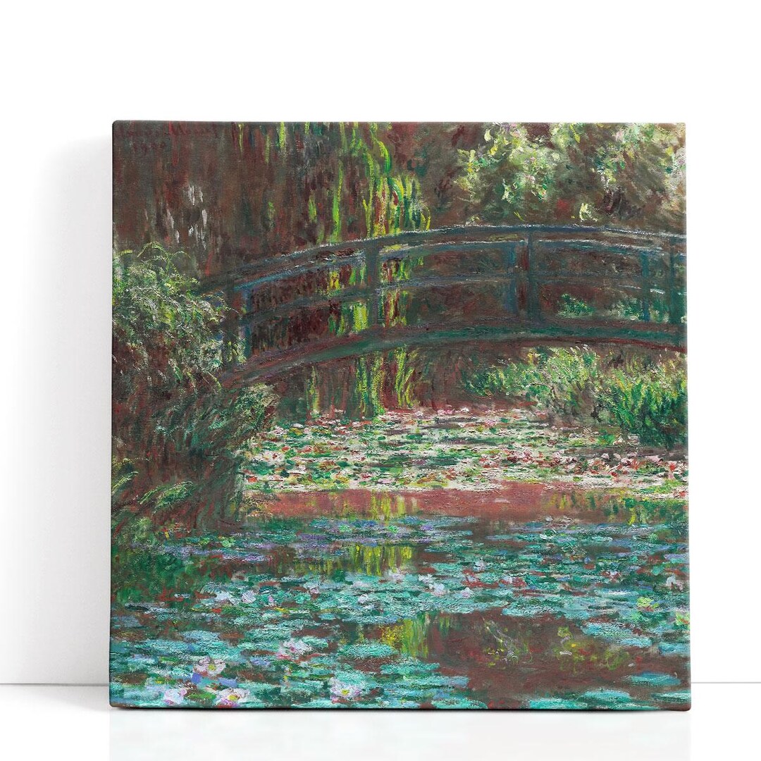 Claude Monet Art, Water Lily Pond, 1900 | Canvas Print Wall Art - Etsy