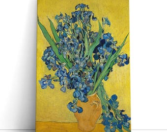 Vincent Van Gogh Art, Irises, 1890 | Canvas Print Wall Art