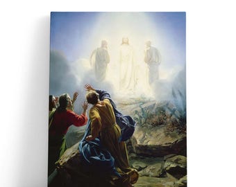 Carl Bloch Artwork – Transfiguration of Jesus | Canvas Print Wall Art