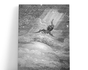 Gustave Doré Print, Paradise Lost | Canvas Print Wall Art