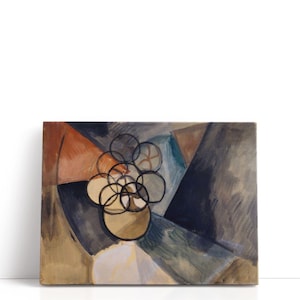 Francis Picabia Artwork – Caoutchouc | Colorful Abstract Prints & Cubism Wall Painting in Surrealism Style for Bold Avant-Garde Art Display