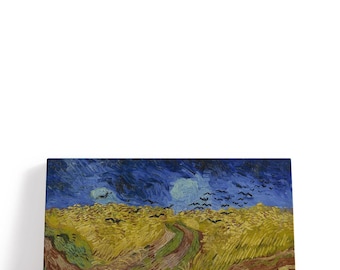 Vincent Van Gogh Artwork, Wheatfield with Crows, 1890 | Canvas Print Wall Art