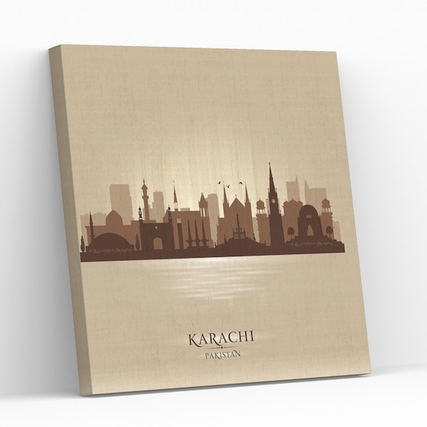 Karachi Skyline Etsy