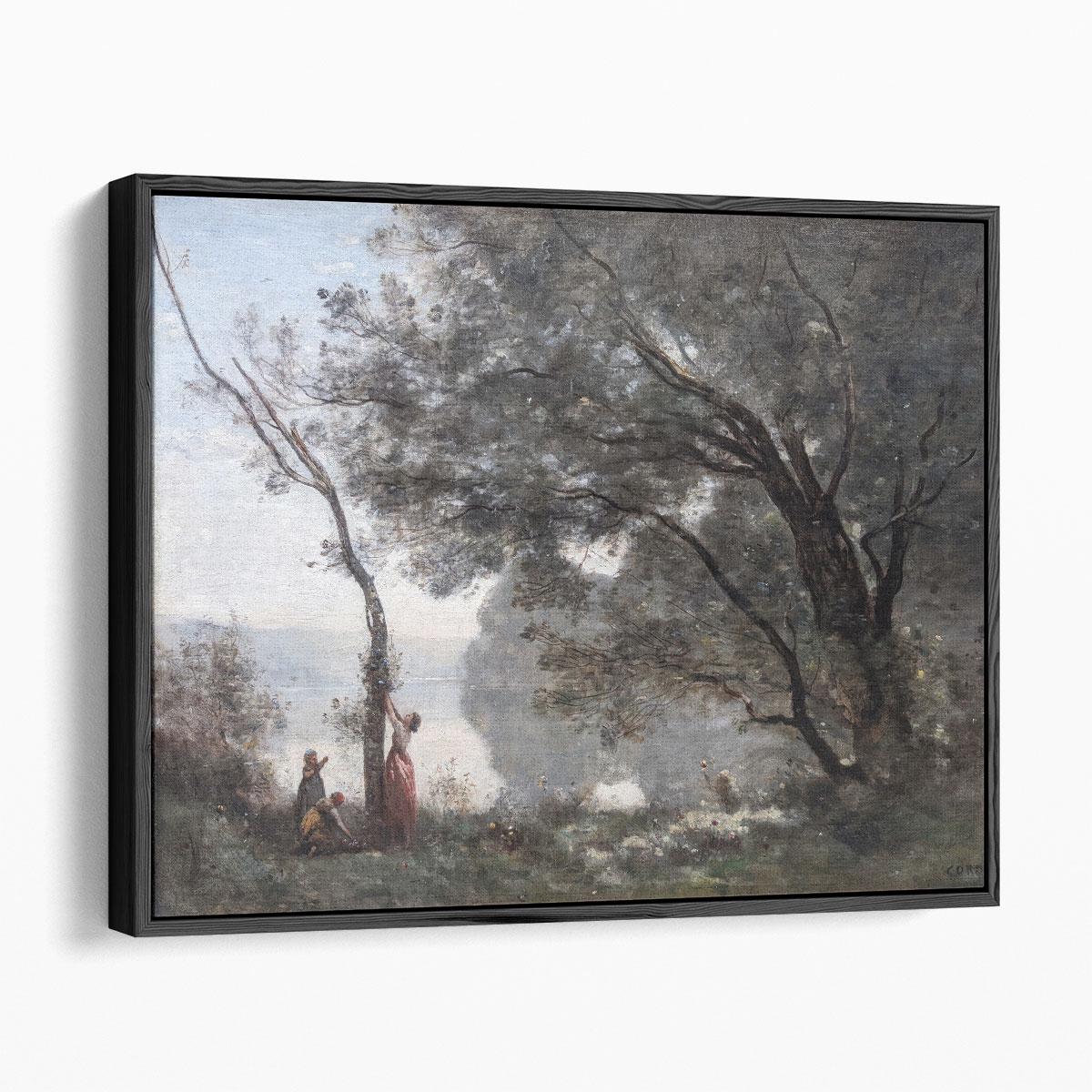 Jean Baptiste Camille Corot Print, Souvenir De Mortefontaine